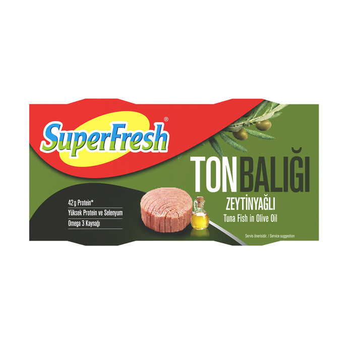 Superfresh Tuna in Olive Oil brings premium-quality tuna together with rich olive oil for a balanced, satisfying flavor.