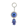 Hamsa Evil Eye Keychain House of Intuition Inc