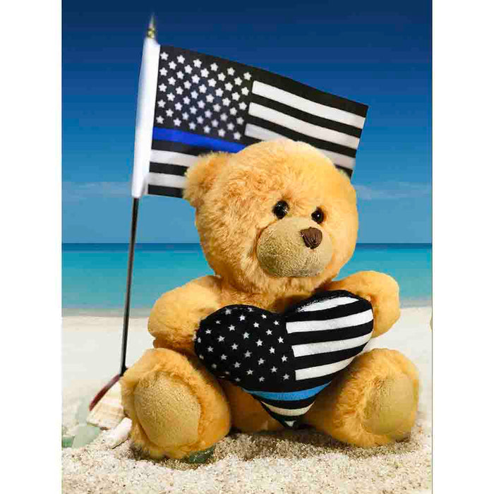 Teddy Bear · Thin Blue Line