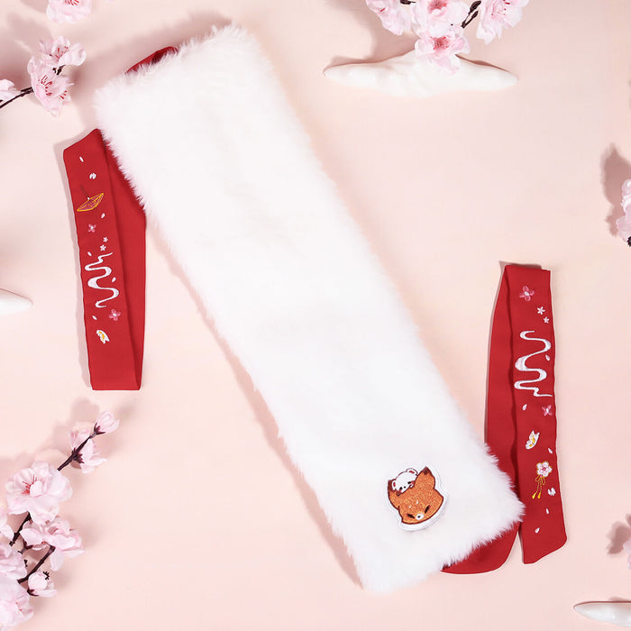 TGCF BEMOE Fox Ferret Plush Scarf