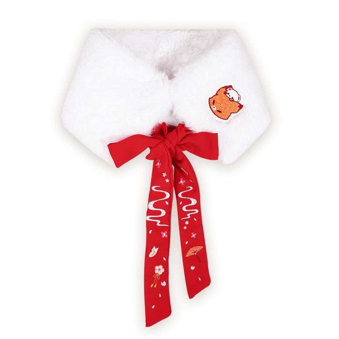 TGCF BEMOE Fox Ferret Plush Scarf
