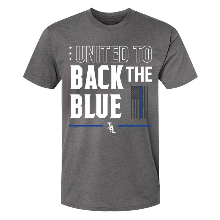 Thin Blue Line T-Shirt - United to Back The Blue, Unisex