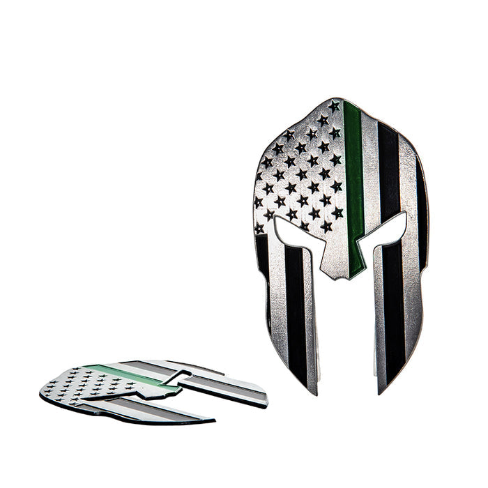 Thin Green Line Spartan Vehicle Emblem