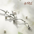 Till The End Of The Moon Silver Hairpin