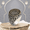 Turkish Sterling Silver Ring with Seal of Solomon is a bold statement piece inspired by centuries of Anatolian and Ottoman symbolism.