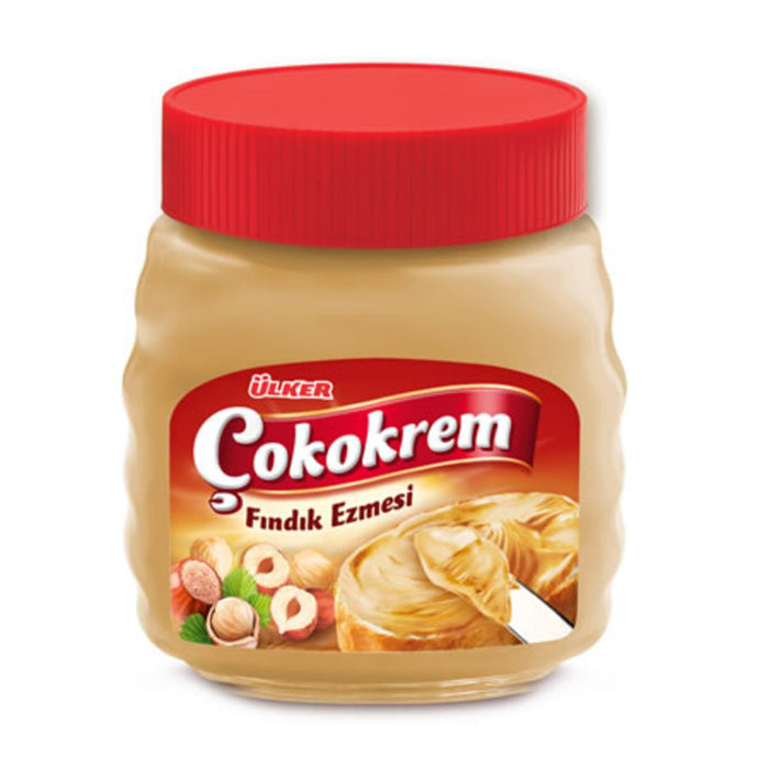 Ulker Golden Hazelnut Spread brings the rich taste of roasted hazelnuts to your breakfast table.