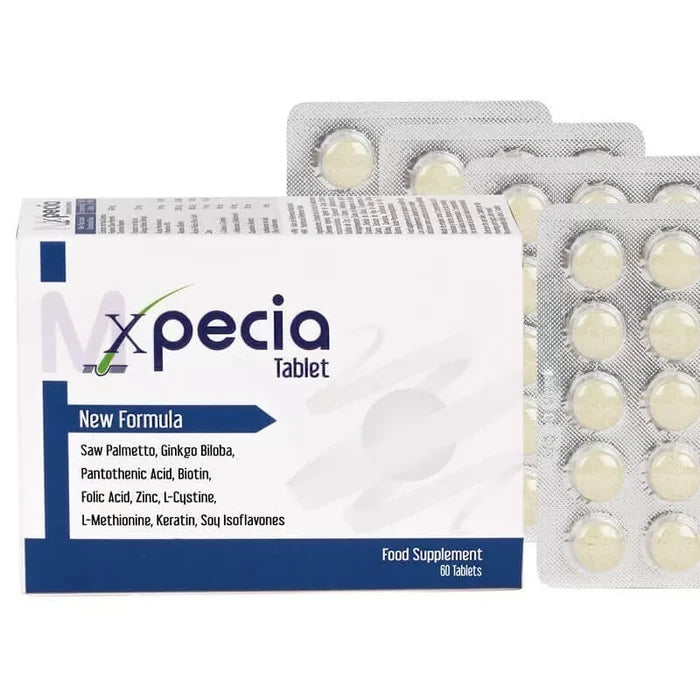 XPECIA FOR MEN 60 Tablets (Hair Care Supplement for Hair Loss & Strength)