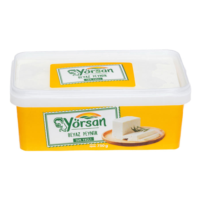 Yörsan Tam Yağlı Taze Beyaz Peynir is a classic Turkish-style white cheese made from high-quality cow’s milk.